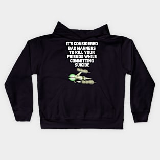 Blake's 7 Quote Kids Hoodie